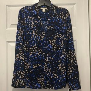 Dana Buckman blouse size L